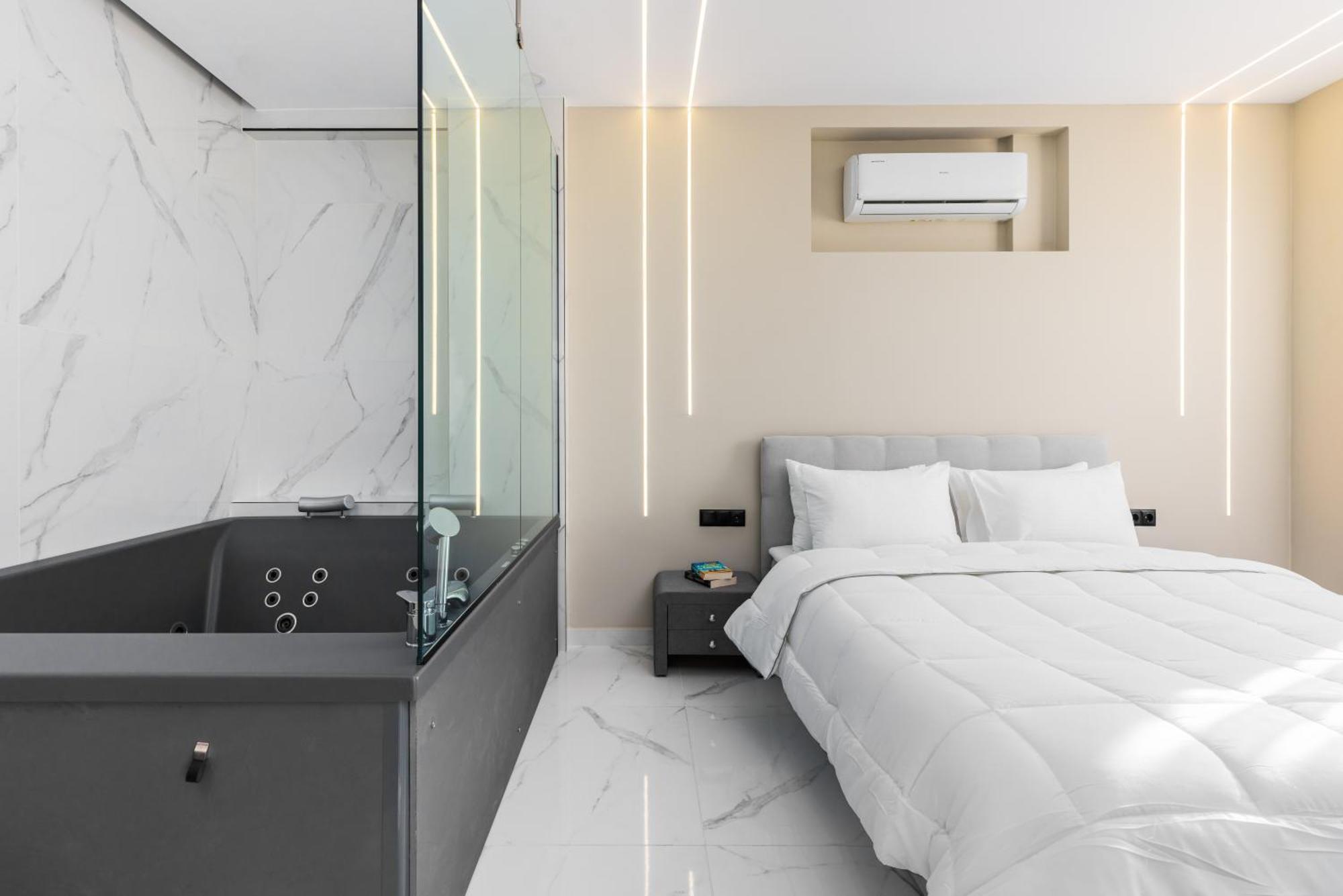 Ophelia By Halu!, Luxury With Hot Tub Apartment Thessaloniki